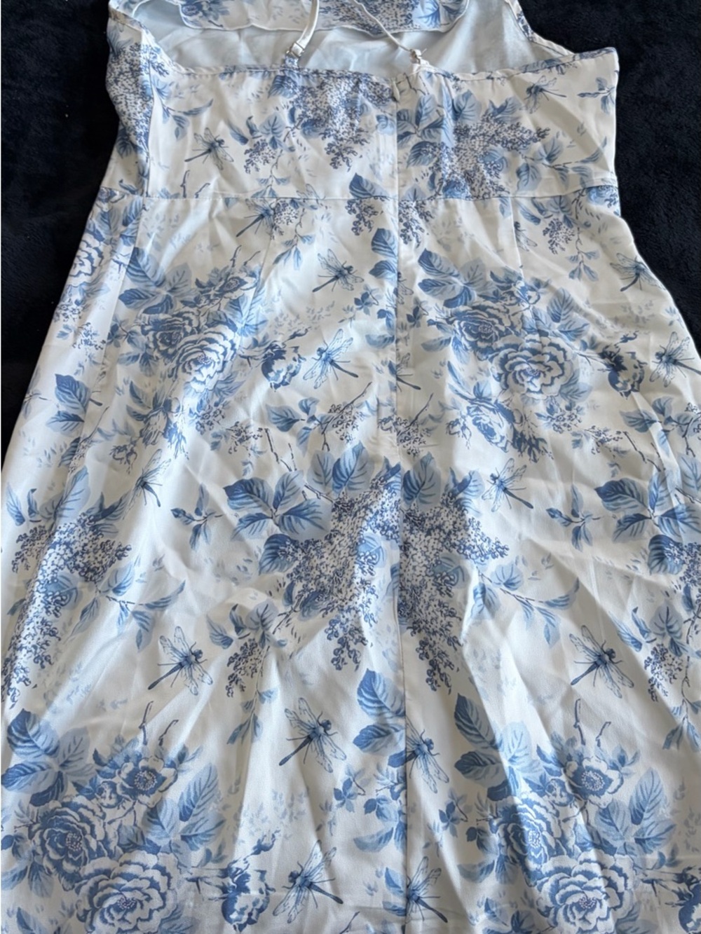 Cider Satin Floral Midi Dress - Picture 4 of 5